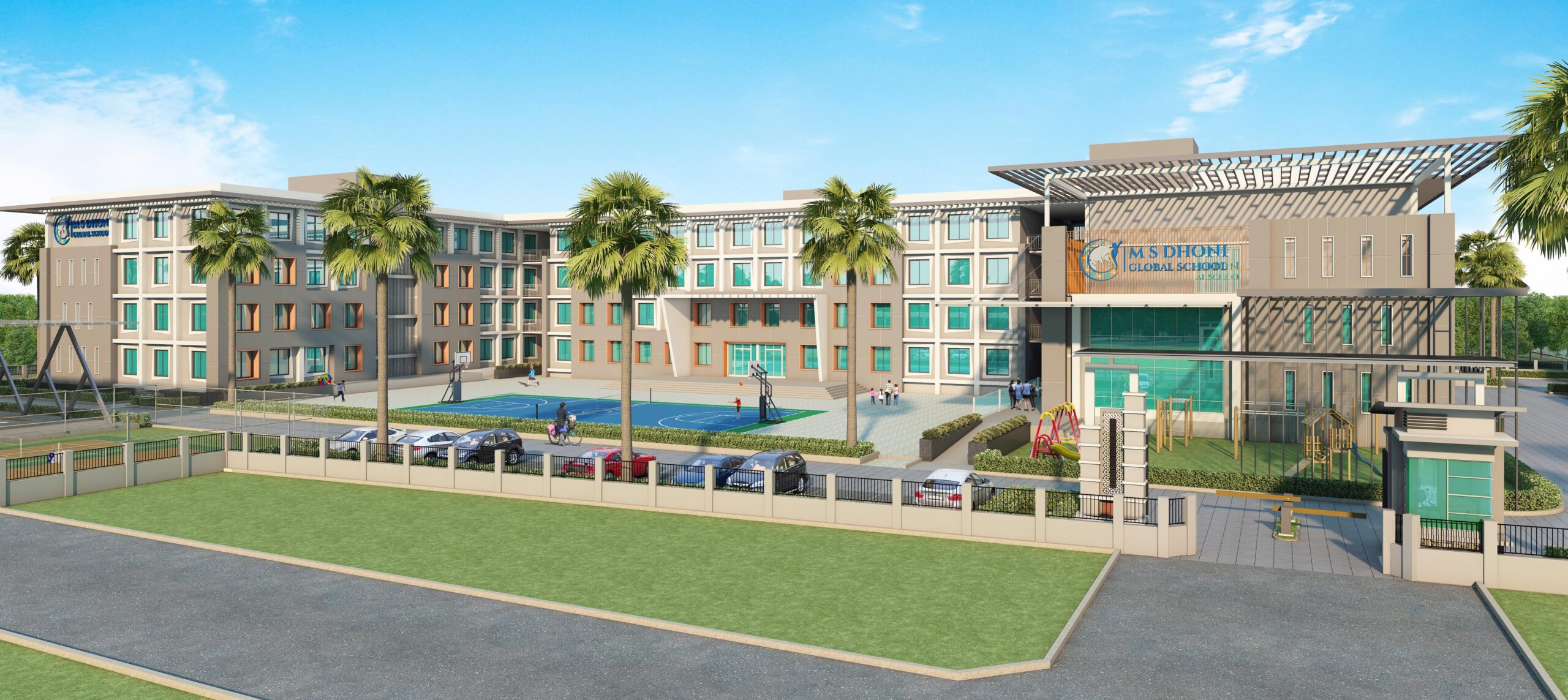 MS Dhoni school Chennai sports academy