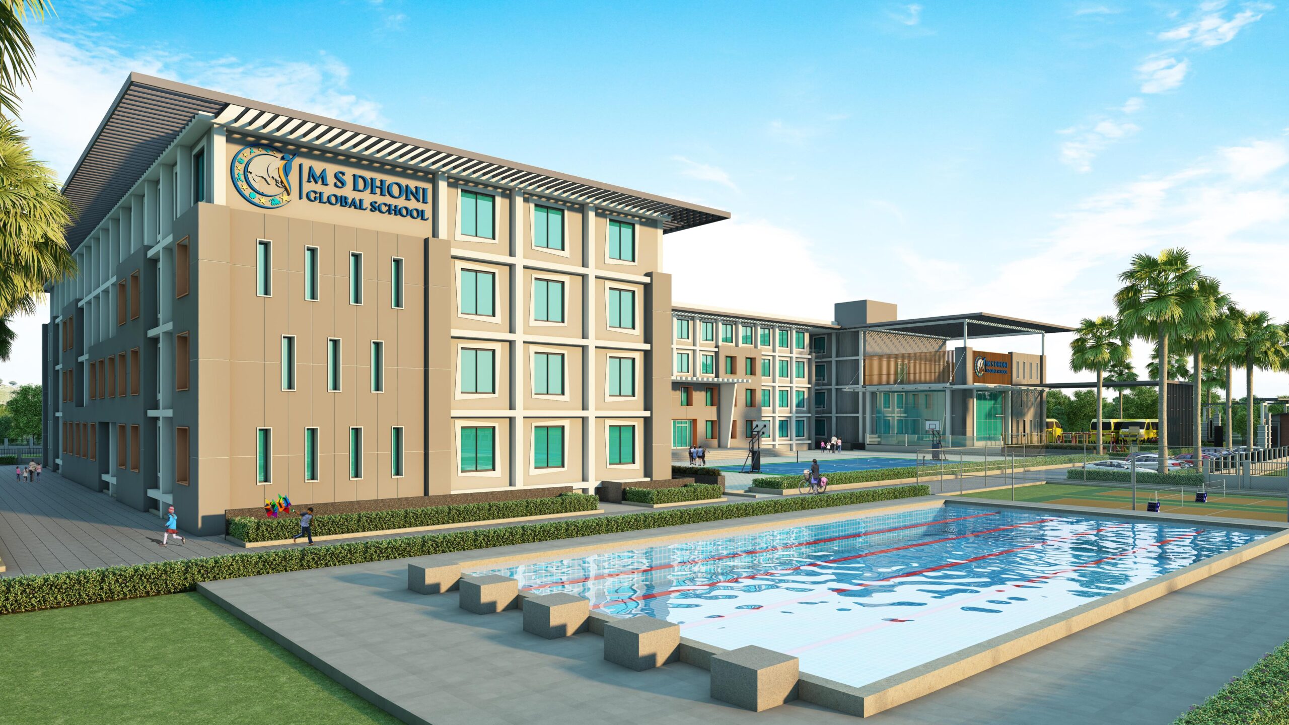 MS Dhoni Global School in Medavakkam