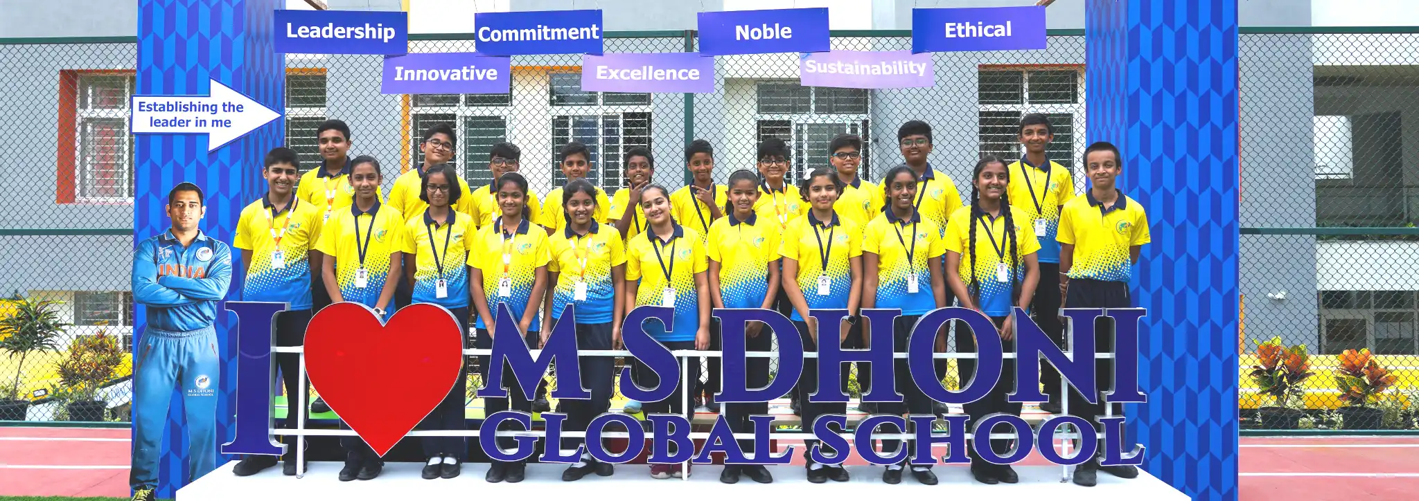 Admission to MS Dhoni Global School in Sithalapakkam